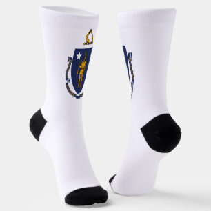 Chaussette Drapeau de l'État du Massachusetts