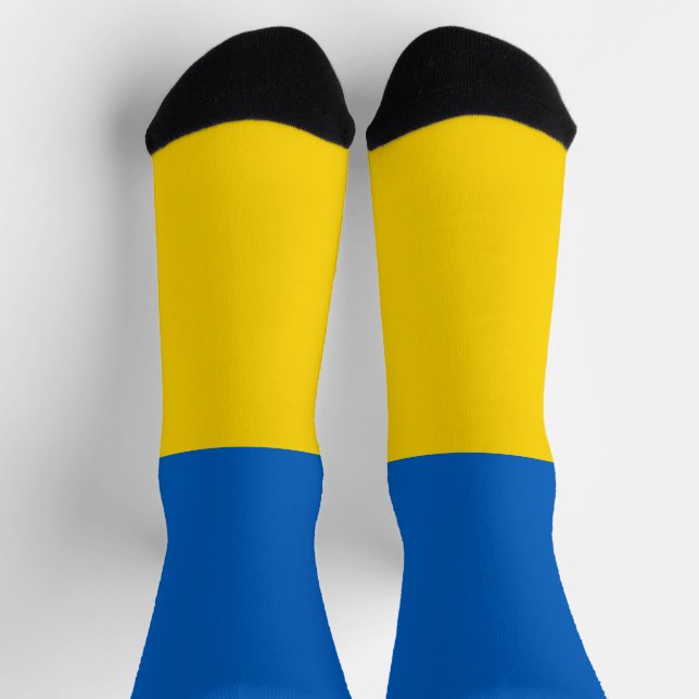 Chaussette Drapeau de l'Ukraine (Haut)