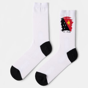 Chaussette Drapeau de Papouasie-Nouvelle-Guinée