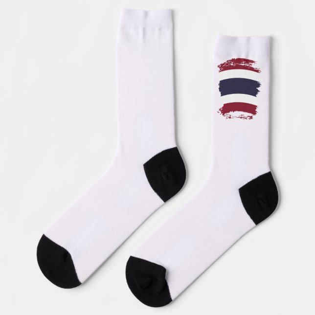 Chaussette Drapeau de Thaïlande (Gauche)