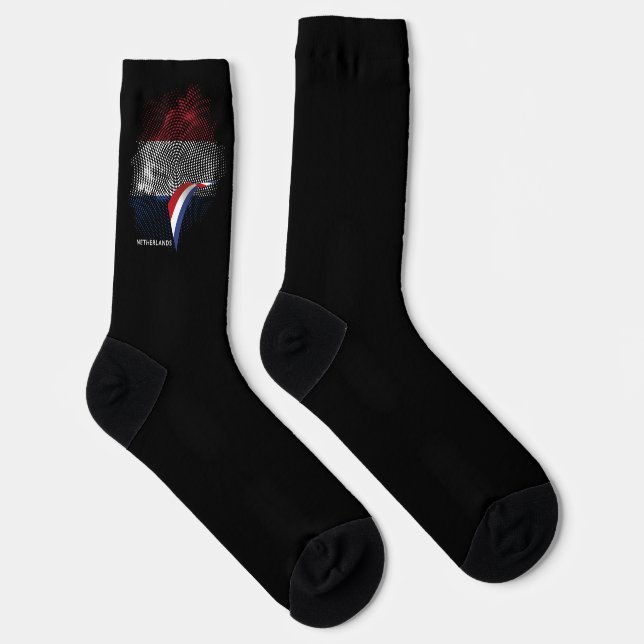 Chaussette Drapeau des Pays-Bas (Droite)