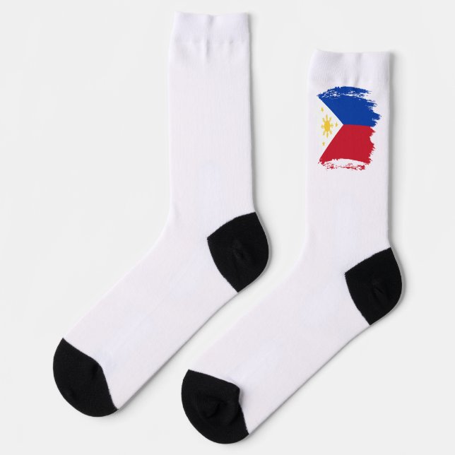 Chaussette drapeau des Philippines (Gauche)