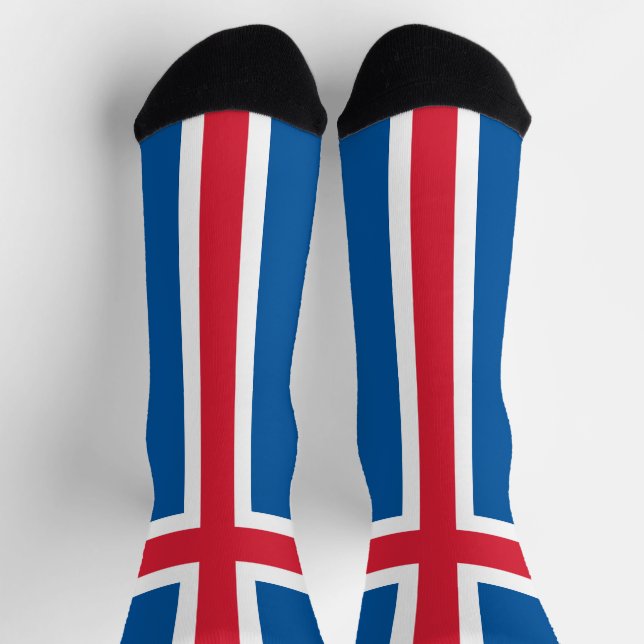 Chaussette Drapeau d'Islande (Haut)