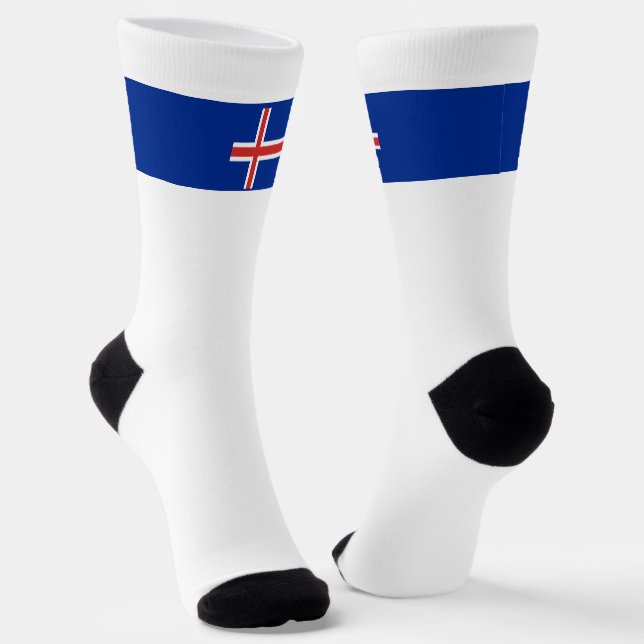 Chaussette Drapeau d'Islande (Angulaire)