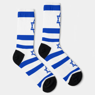 Chaussette Drapeau d'Israël