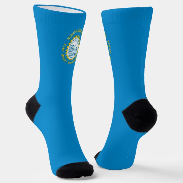 Chaussette Drapeau du Dakota du Sud (Angulaire)