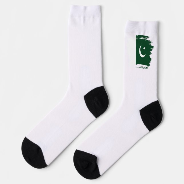Chaussette Drapeau du Pakistan (Gauche)