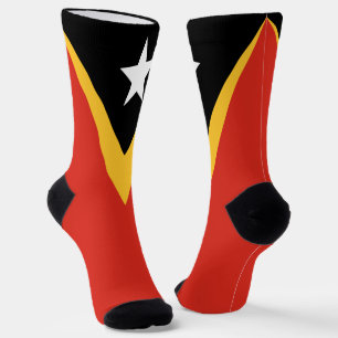 Chaussette Drapeau du Timor oriental