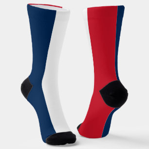 Chaussette Drapeau français Fun Patriotique France Fierté nat