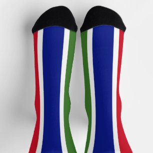 Chaussette Drapeau Gambie