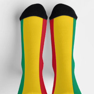 Chaussette Drapeau Guinée