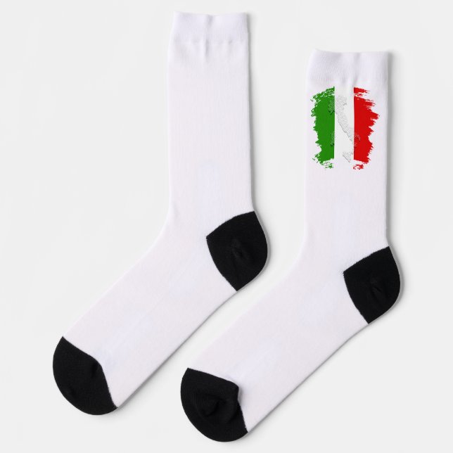 Chaussette Drapeau italien (Gauche)