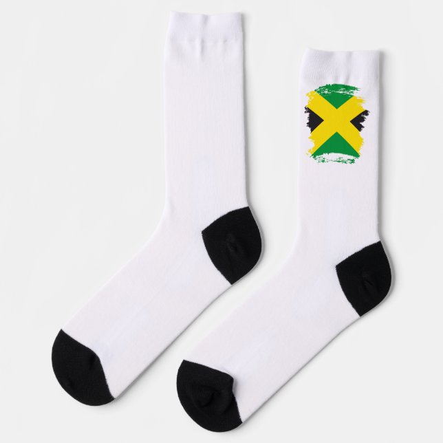 Chaussette Drapeau jamaïcain (Gauche)