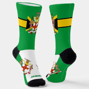 Chaussette Drapeau jamaïcain patriotique, durable Jamaïque