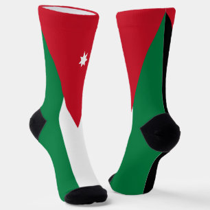 Chaussette Drapeau Jordanie