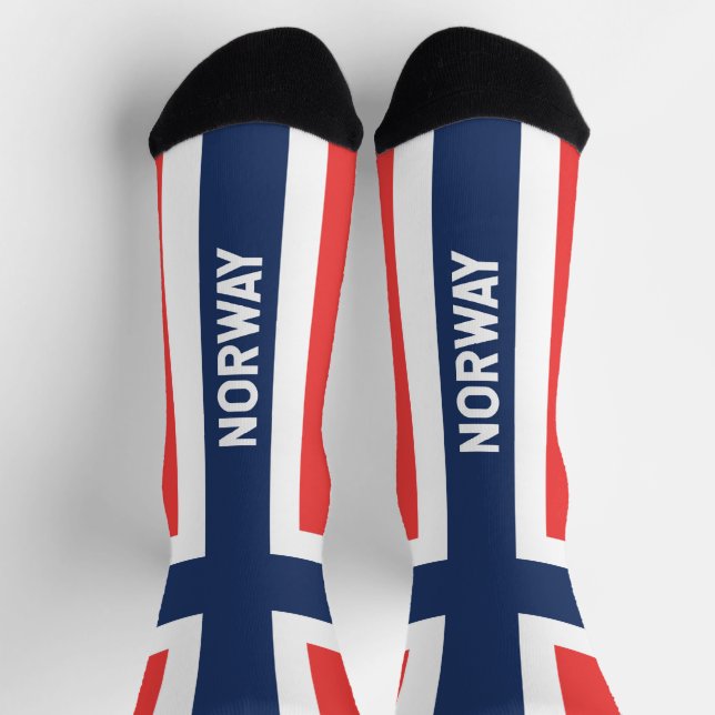 Chaussette Drapeau norvégien Scandinave (Haut)