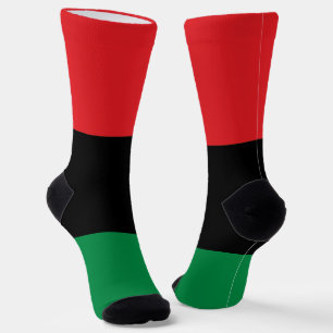 Chaussette Drapeau panafricain, Joyeux Kwanzaa