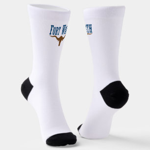 Chaussette Drapeau urbain de Fort Worth (Texas)