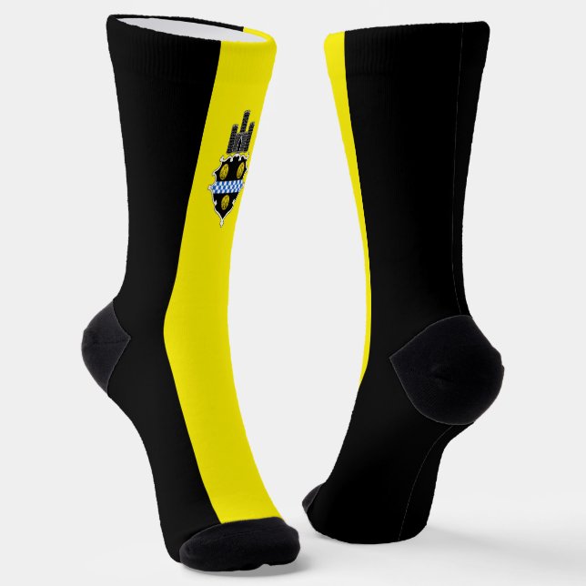 Chaussette Drapeau urbain de Pittsburgh (Pennsylvanie) (Angulaire)