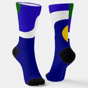 Chaussette Drapeau urbain de Sacramento (Californie)