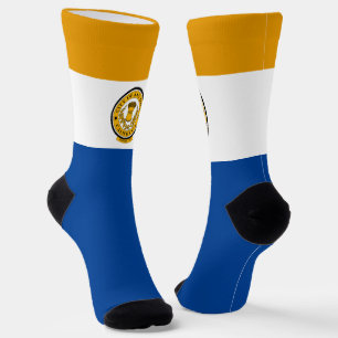 Chaussette Drapeau urbain de San Jose (Californie)