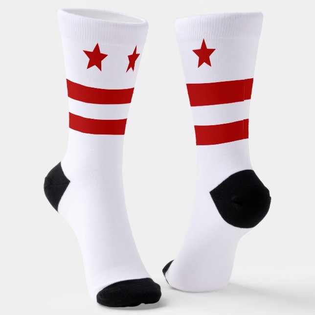 Chaussette Drapeau urbain de Washington D.C. (Angulaire)