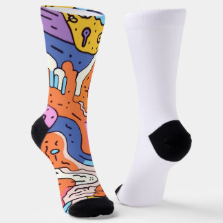 Chaussette Dreamwalkers Chaussettes d'équipage psychédélique,