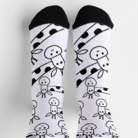 Drôle Giraffe Line Dessin Doodles Quirky