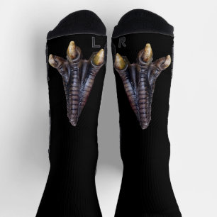 Chaussette Drôle Halloween T Rex Dinosaur pied Costume