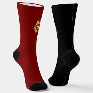Chaussette Duality Socks – Red & Black