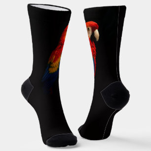 Chaussette durable pour femme Noir 4 Luxe Scarlet