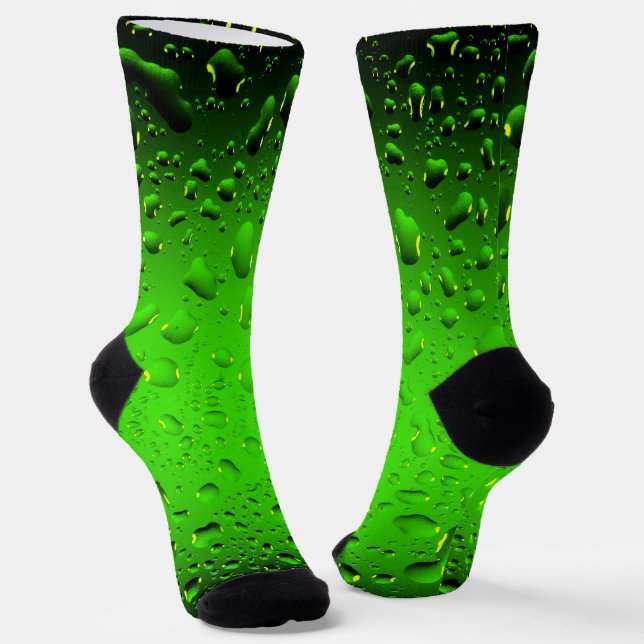Chaussette Eaux vertes Cool élégantes (Angulaire)