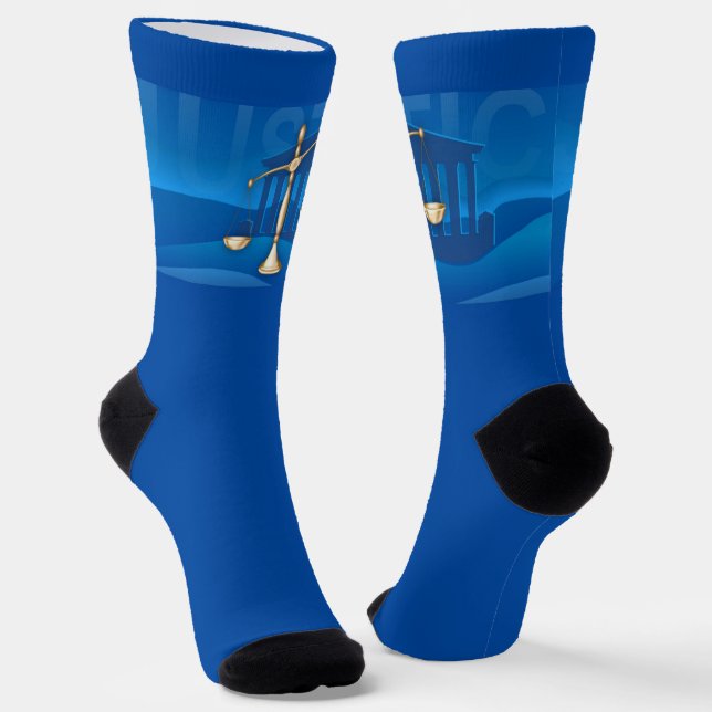Chaussette Échelles de justice (Angulaire)