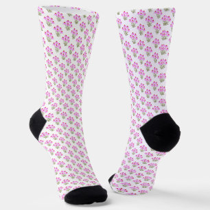 Chaussette Échinacées pourpres