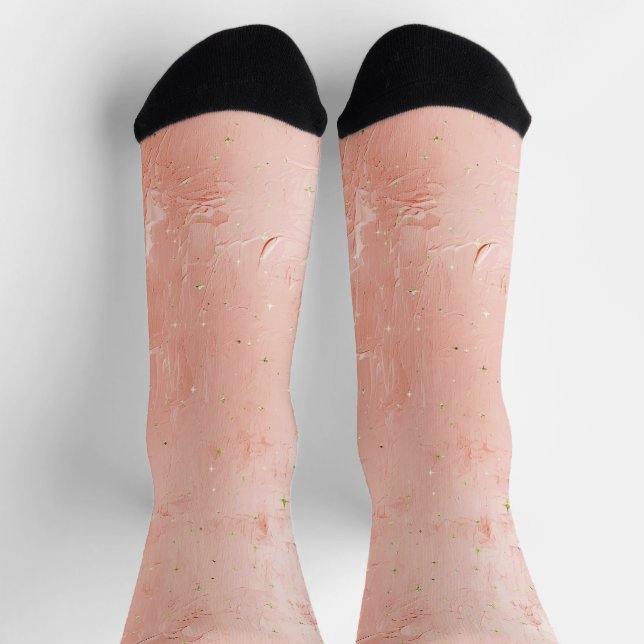 Chaussette Éclat de pêche (Haut)