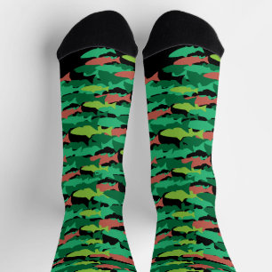 Chaussette École de Truite Personnaliser COULEUR