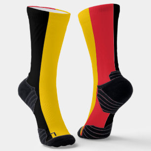 Chaussette Écran sportif avec drapeau de Belgique
