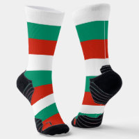 Écran sportif avec drapeau de la Bulgarie