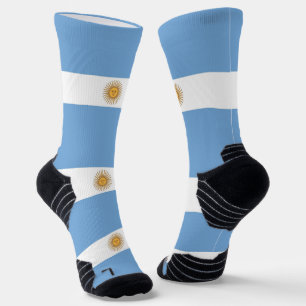 Chaussette Écran sportif avec drapeau de l'Argentine