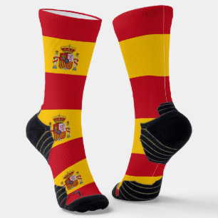 Chaussette Écran sportif avec drapeau d'Espagne