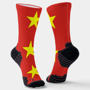 Chaussette Écran sportif avec drapeau du Vietnam