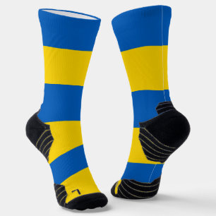 Chaussette Écran sportif avec drapeau d'Ukraine