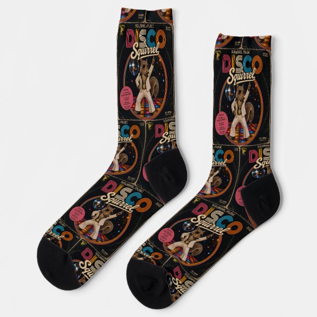 Chaussette Écureuil Disco (Gauche)