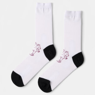 Chaussette Écureuil drôle