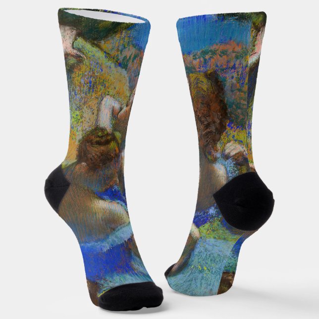 Chaussette Edgar Degas - Danseuses bleues (Angulaire)