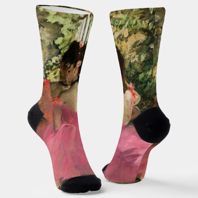 Chaussette Edgar Degas - Danseuses en rose (Angulaire)