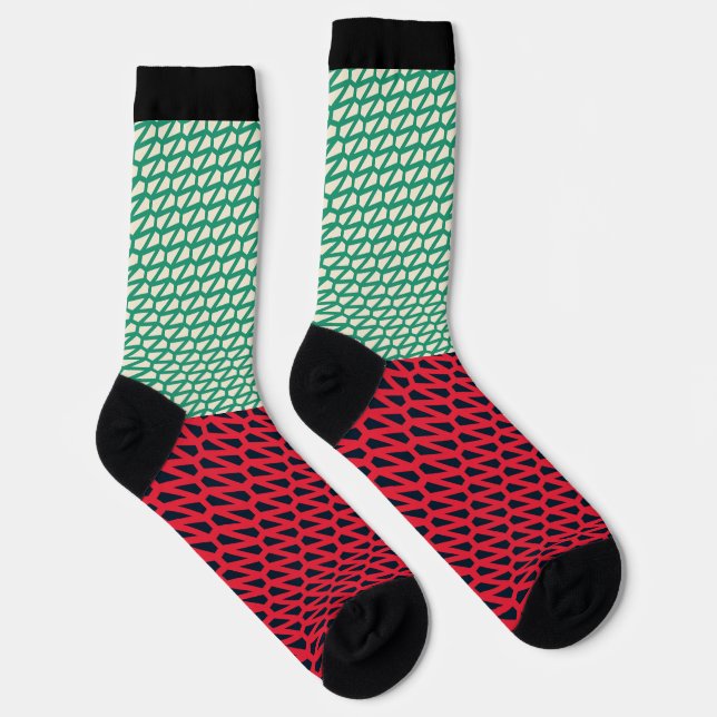 Chaussette effet tricot (Droite)