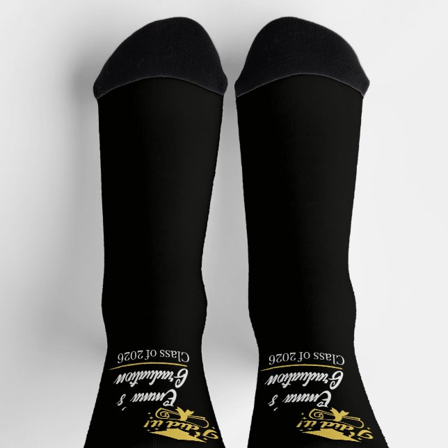 Chaussette Elegant je l'ai fait Succès Fête de fin d'études (Haut)
