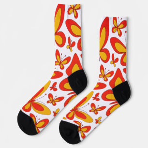 Chaussette Élégant_Papillons_dans_Vol6