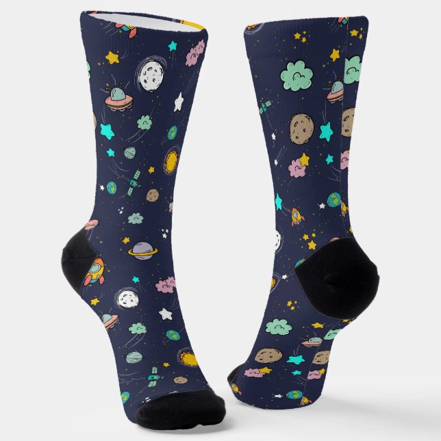 Chaussette Éléments de galaxie (Angulaire)